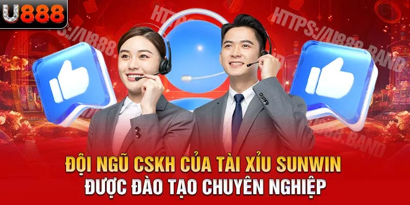 đội ngũ CSKH của tài xỉu sunwin được đào tạo chuyên nghiệp 